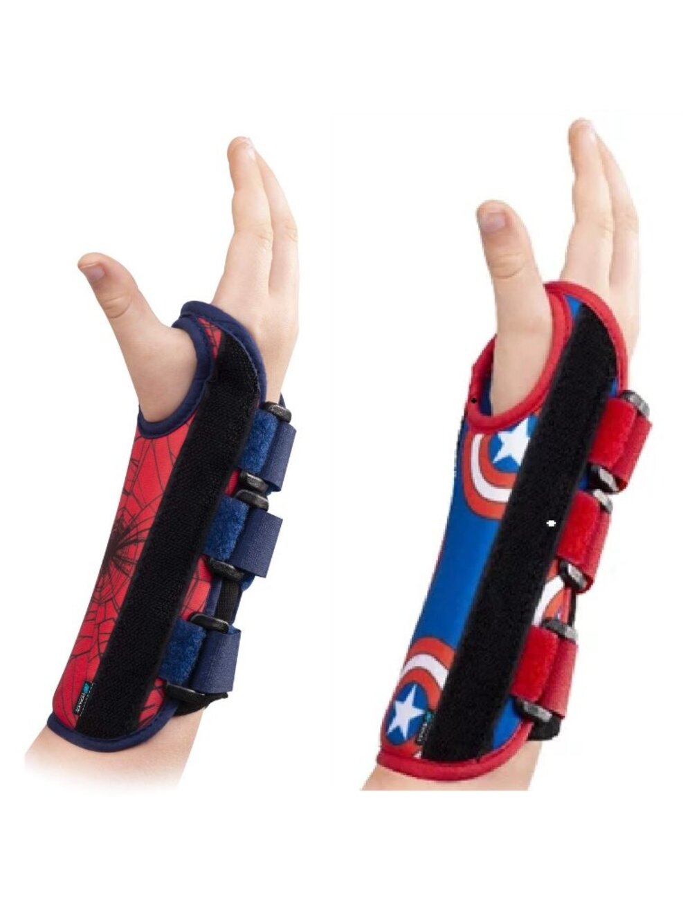 DONJOY Advantage Marvel Spiderman Captain American Youth Left Wrist Brace - NEW